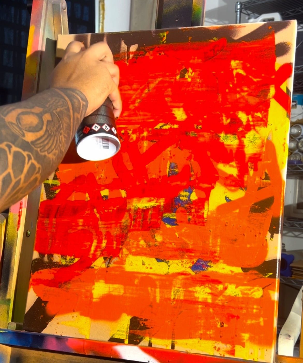 DECLARA, NO Mires El Pasado (Original Painting)