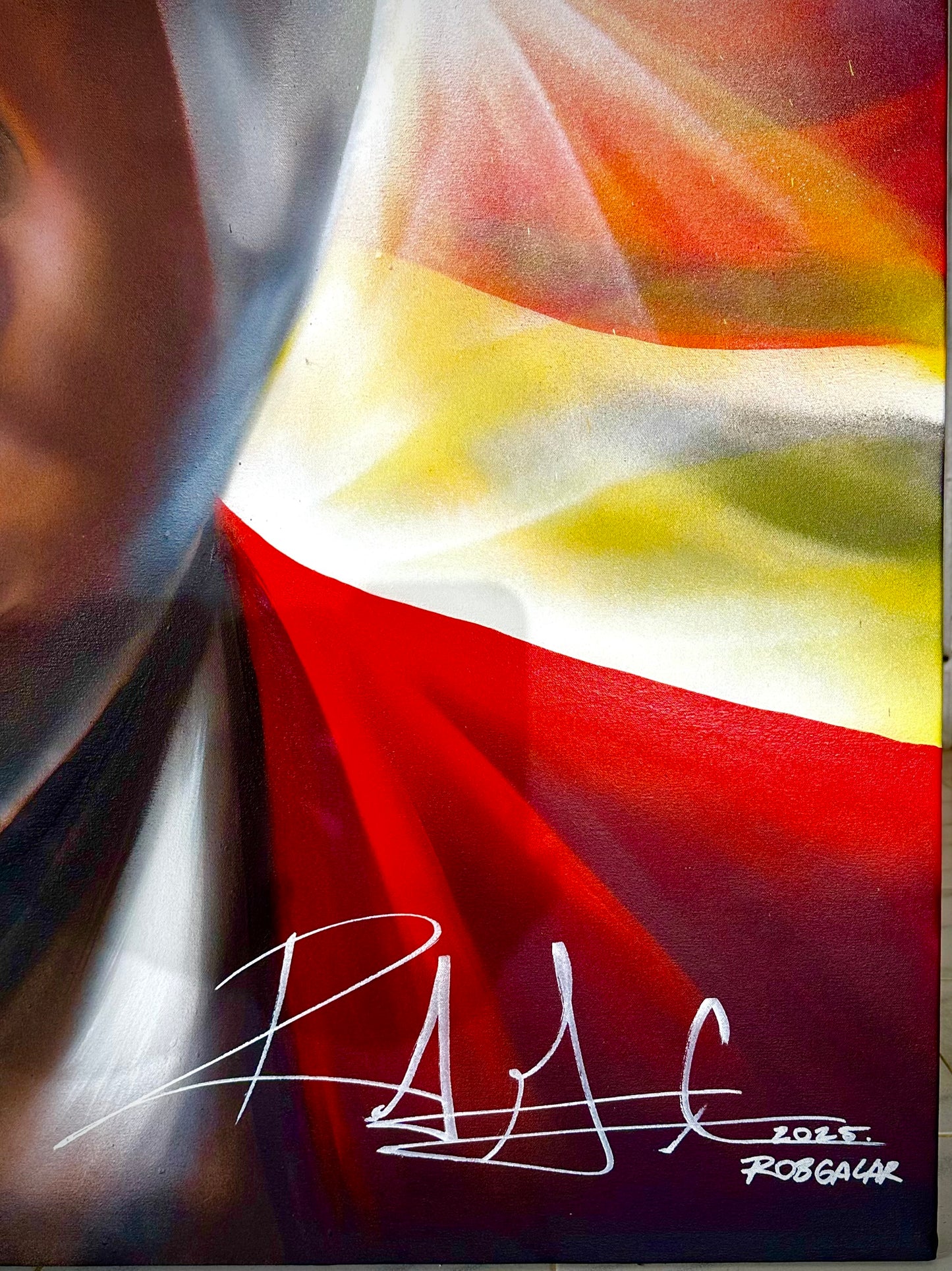 THE PRESIDENT OF THE WORLD (Original Painting)