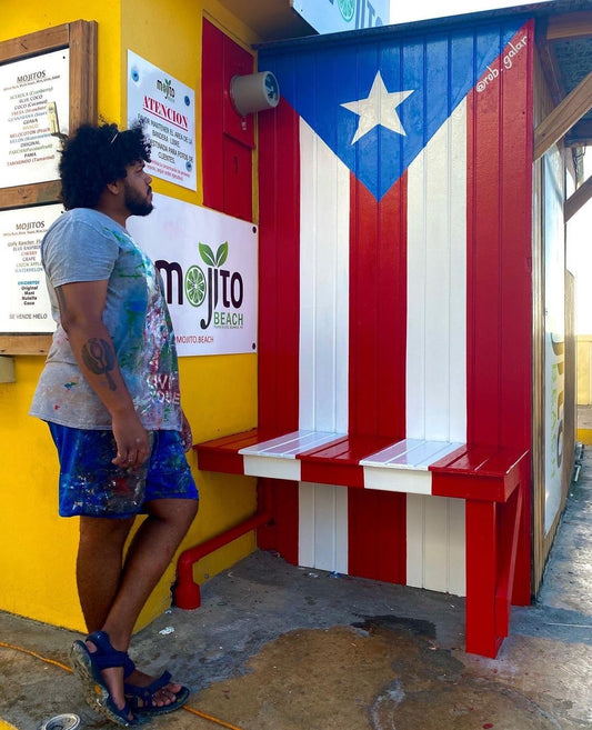 BANDERA DE PUERTO RICO-GUÁNICA