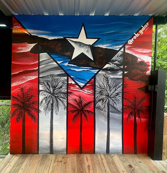 BANDERA DE PUERTO RICO-VEGA BAJA