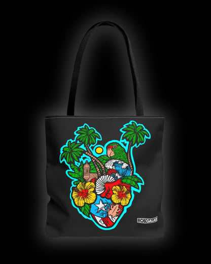 CORAZÓN BORICUA Tote Bag