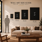 CAFÉ RICO - Framed Canvas Art