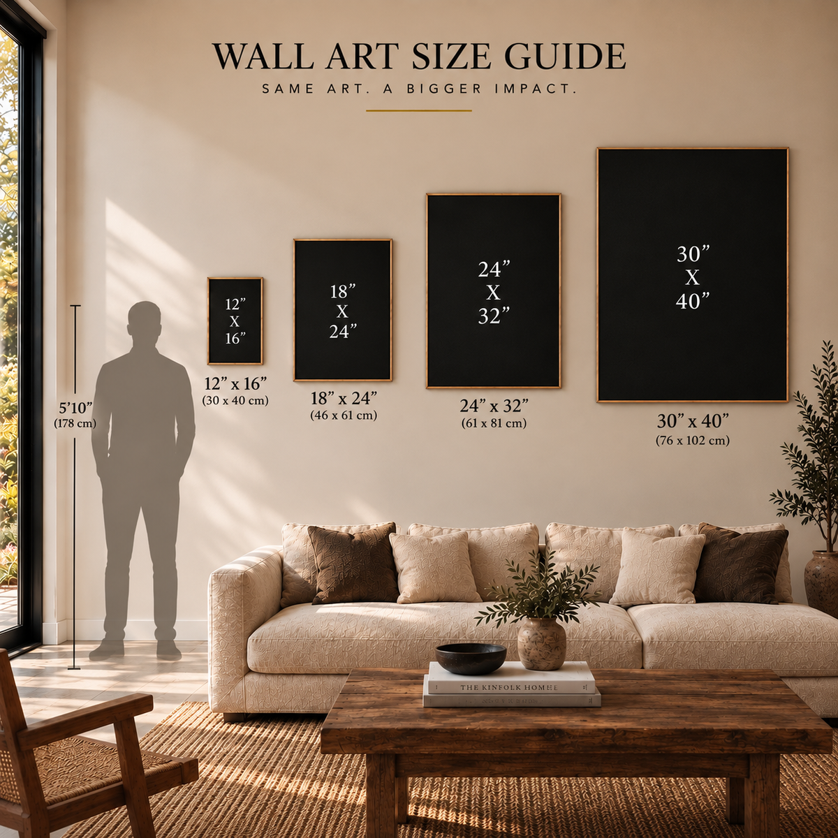 DEFIENDO - Framed Canvas Art