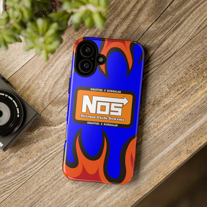 NOS FLAMES GRAFFUEL Phone Cases