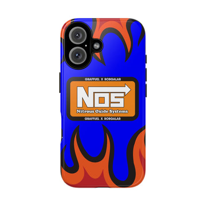 NOS FLAMES GRAFFUEL Phone Cases