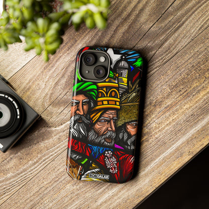 TRES SANTOS REYES Phone Cases