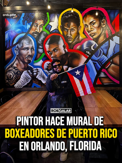 5 PUERTO RICO BOXING LEGEND