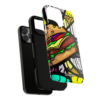 BITE MY BURGER Phone Cases