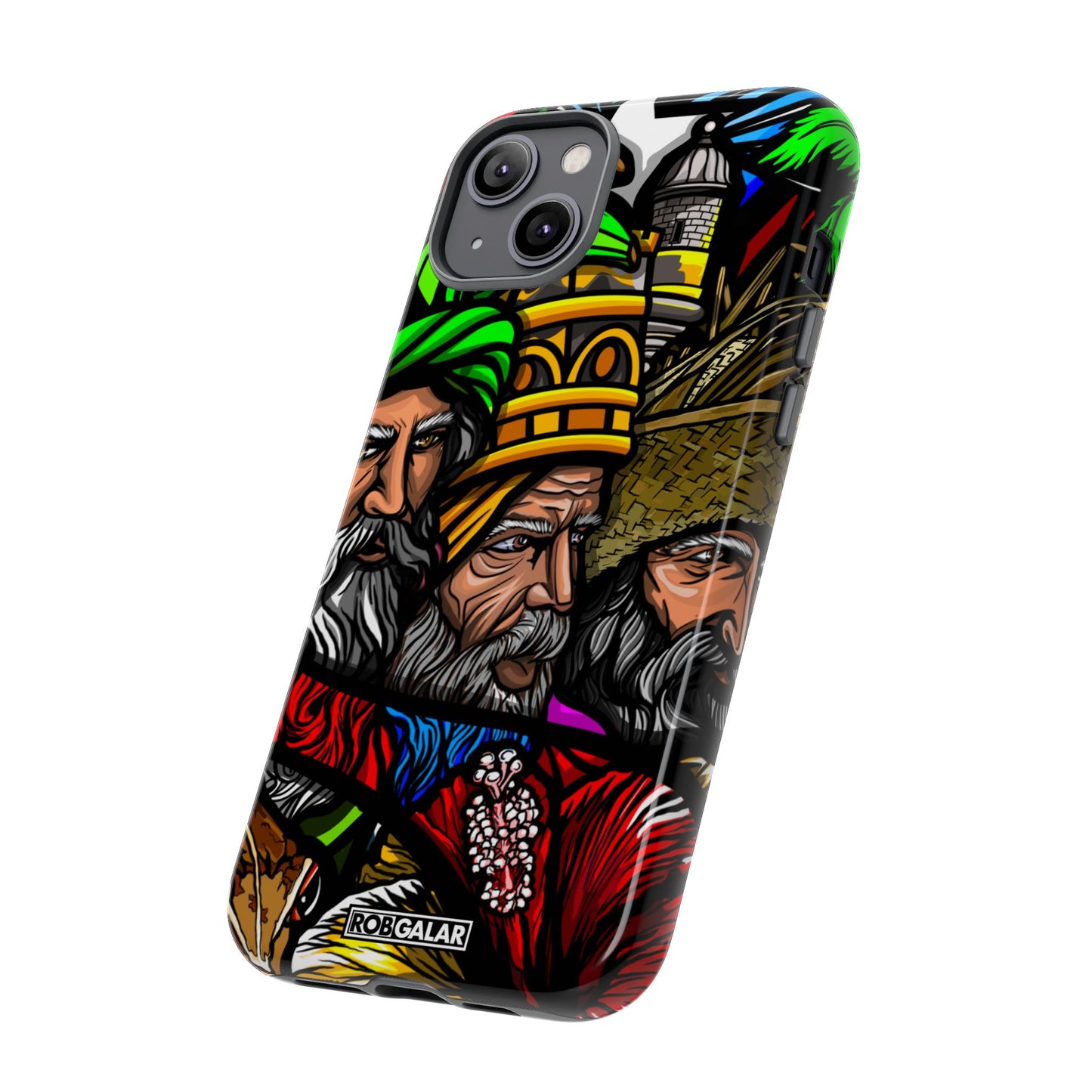 TRES SANTOS REYES Phone Cases