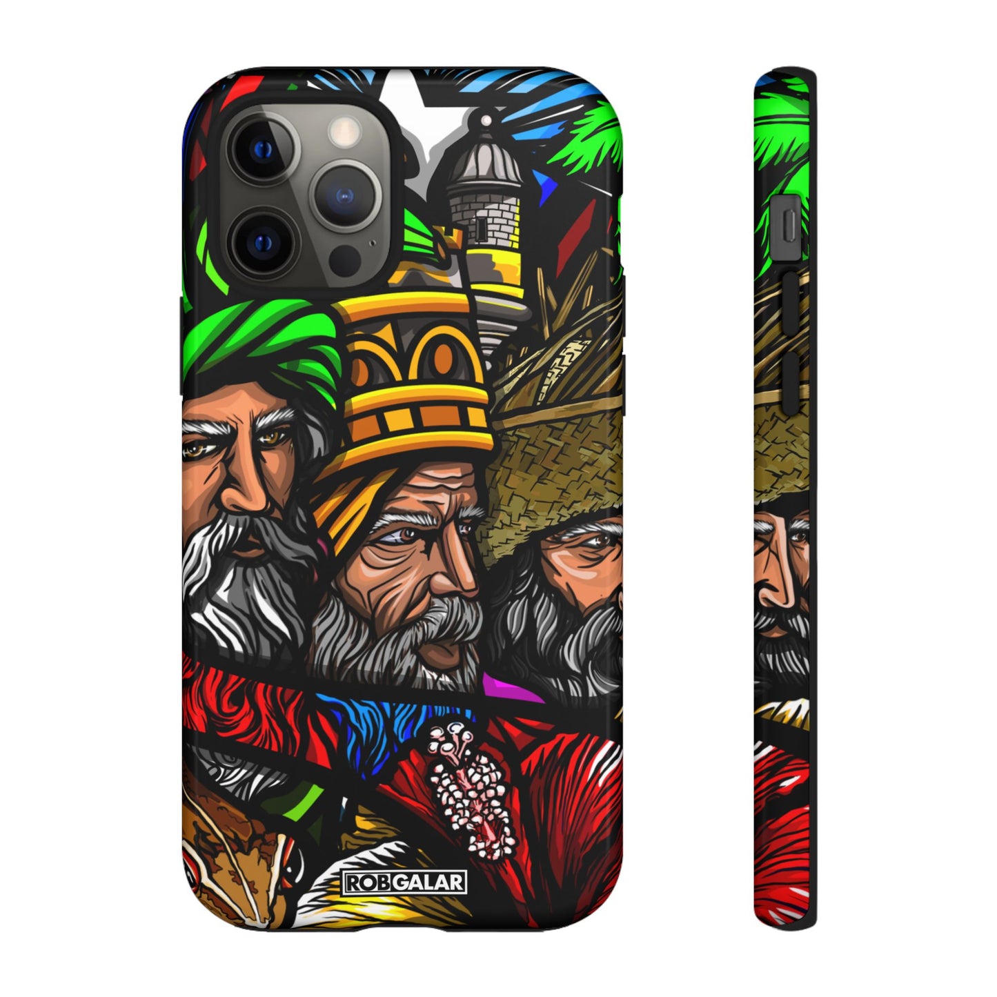 TRES SANTOS REYES Phone Cases