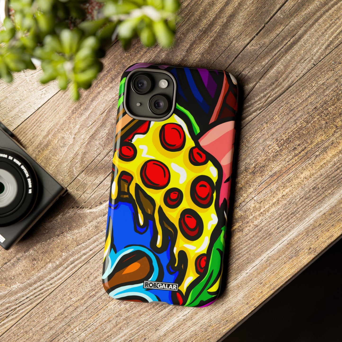 GRAFFITI CRUST Phone Cases