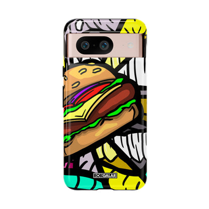 BITE MY BURGER Phone Cases