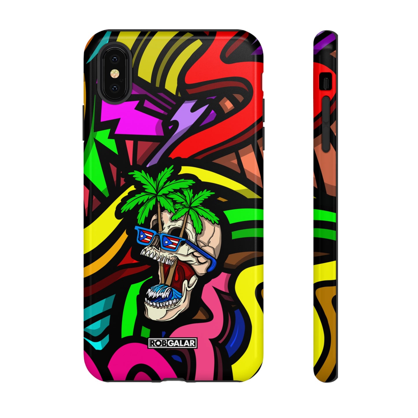 TROPI-SKELETON Phone Cases