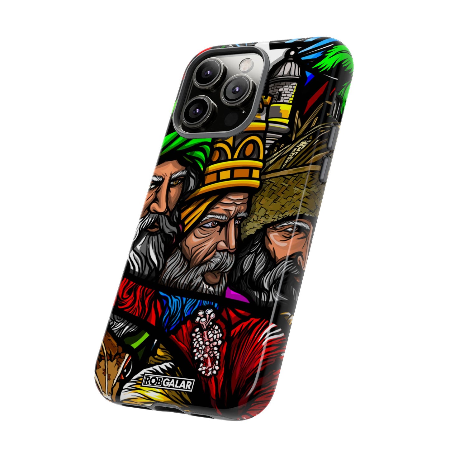 TRES SANTOS REYES Phone Cases