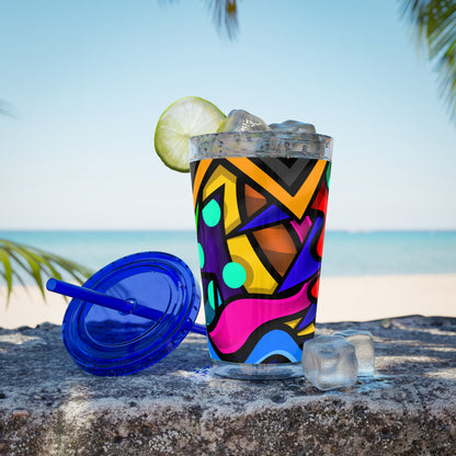 COLOR STYLUS SUNSPLASH Tumbler with Straw