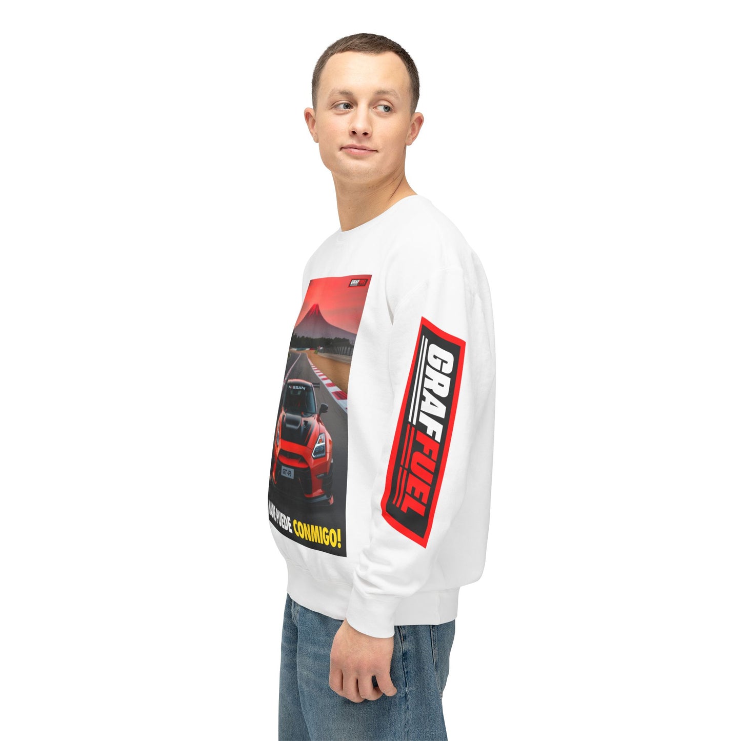 NADIE PUEDE CONMIGO GT-R Crewneck Sweatshirt