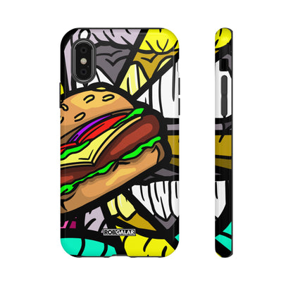 BITE MY BURGER Phone Cases