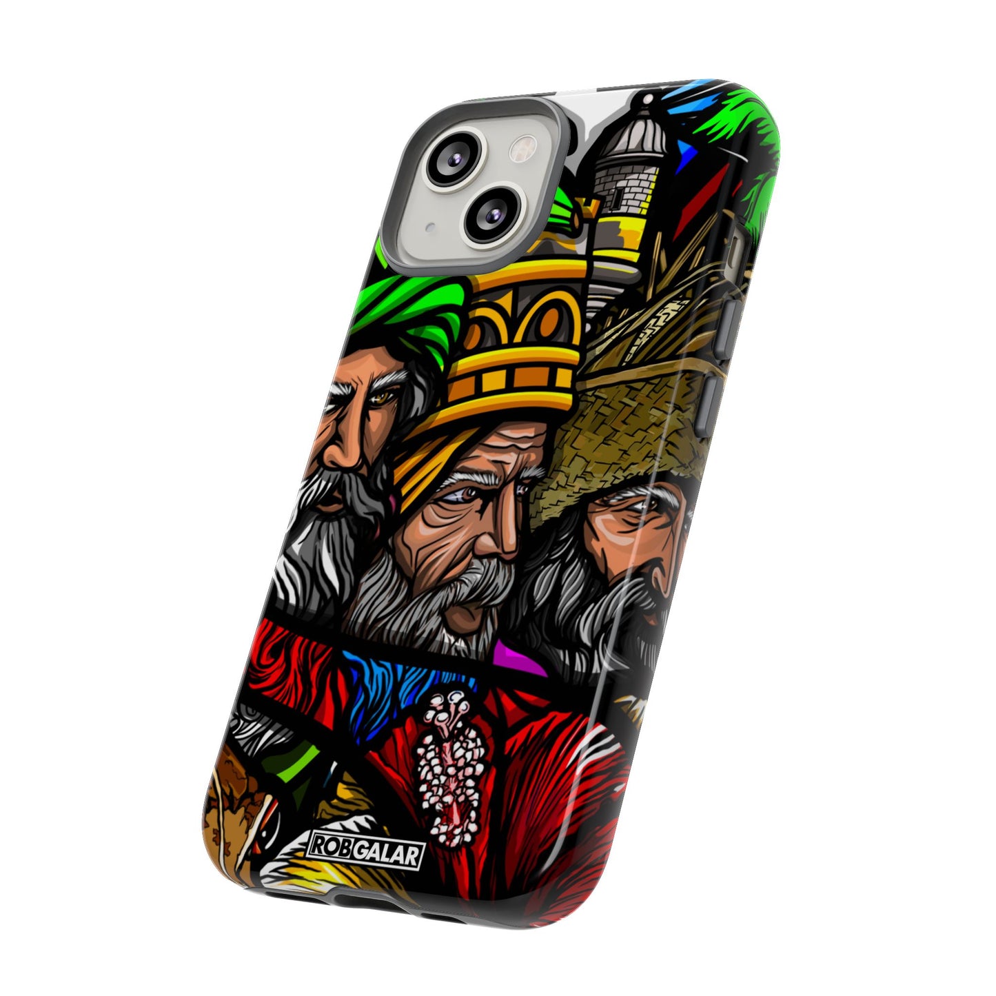 TRES SANTOS REYES Phone Cases