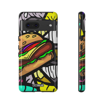 BITE MY BURGER Phone Cases