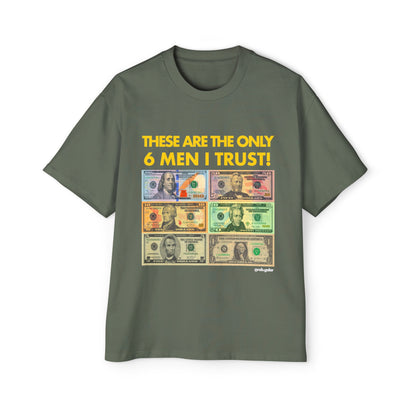 THE ONLY 6 MEN I TRUST Oversize Tee