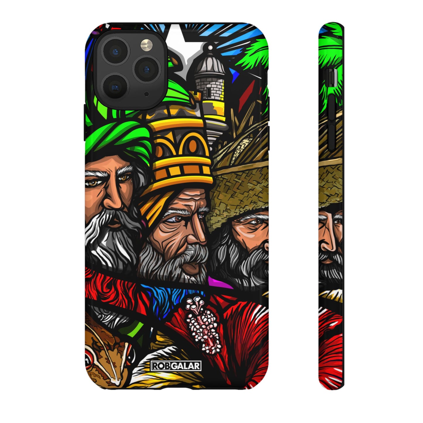 TRES SANTOS REYES Phone Cases