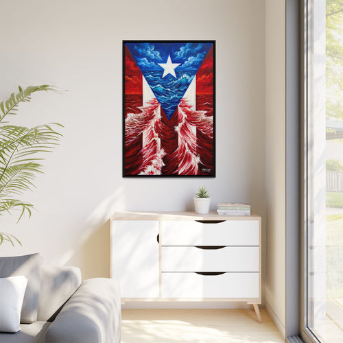 ESTÁ PICAO - LIMITED EDITION 1.O - Framed Canvas Art Print