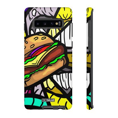 BITE MY BURGER Phone Cases