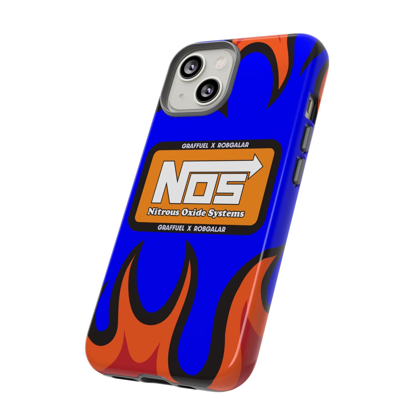 NOS FLAMES GRAFFUEL Phone Cases