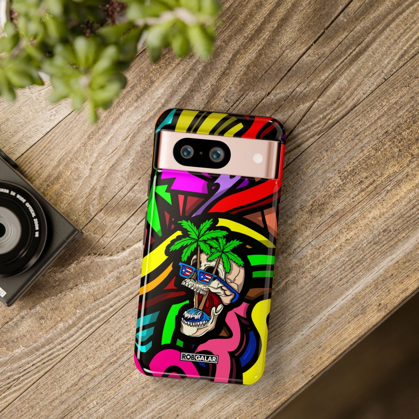 TROPI-SKELETON Phone Cases