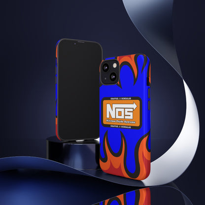 NOS FLAMES GRAFFUEL Phone Cases