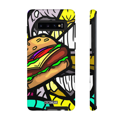 BITE MY BURGER Phone Cases