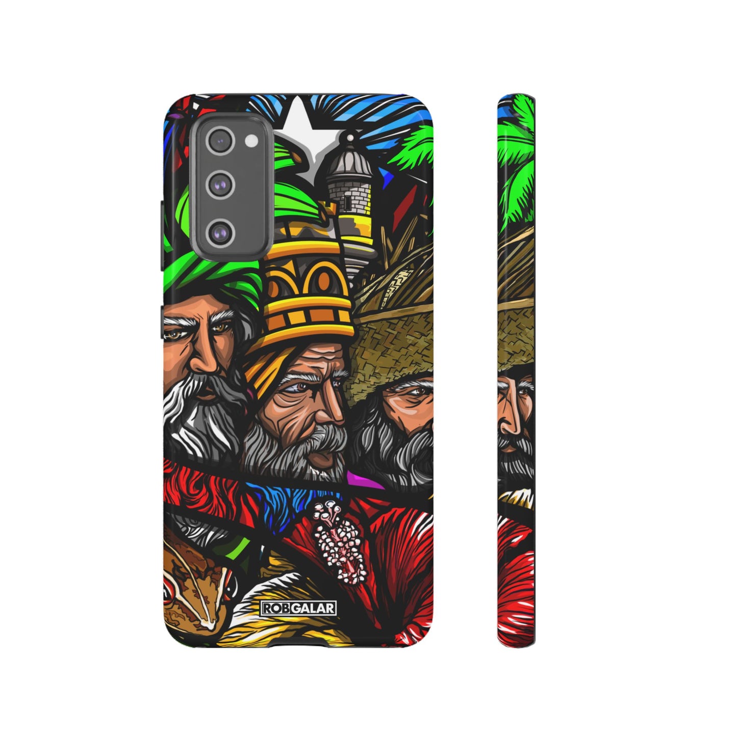 TRES SANTOS REYES Phone Cases