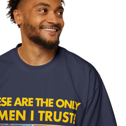 THE ONLY 6 MEN I TRUST Oversize Tee