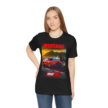 MUSTANG RED HORSE Shirt