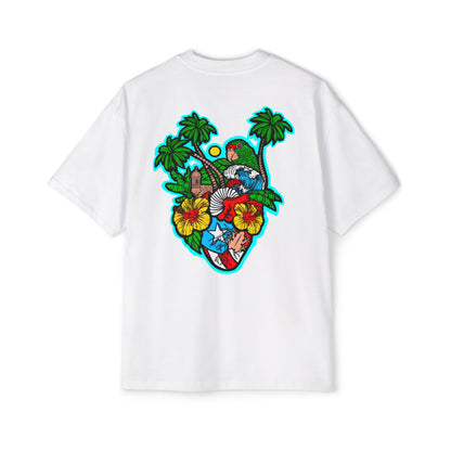 CORAZON BORICUA Oversized Tee