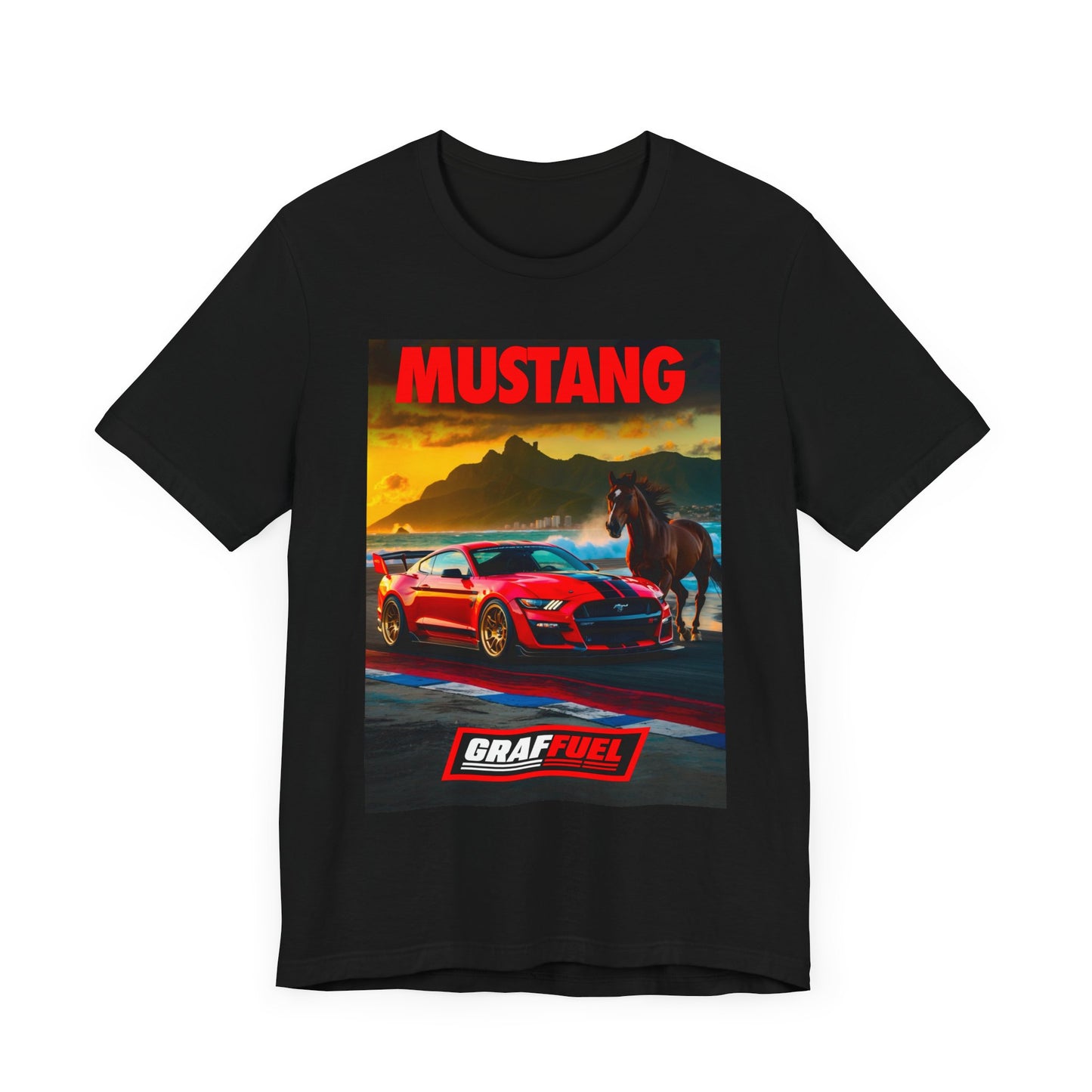 MUSTANG RED HORSE Shirt