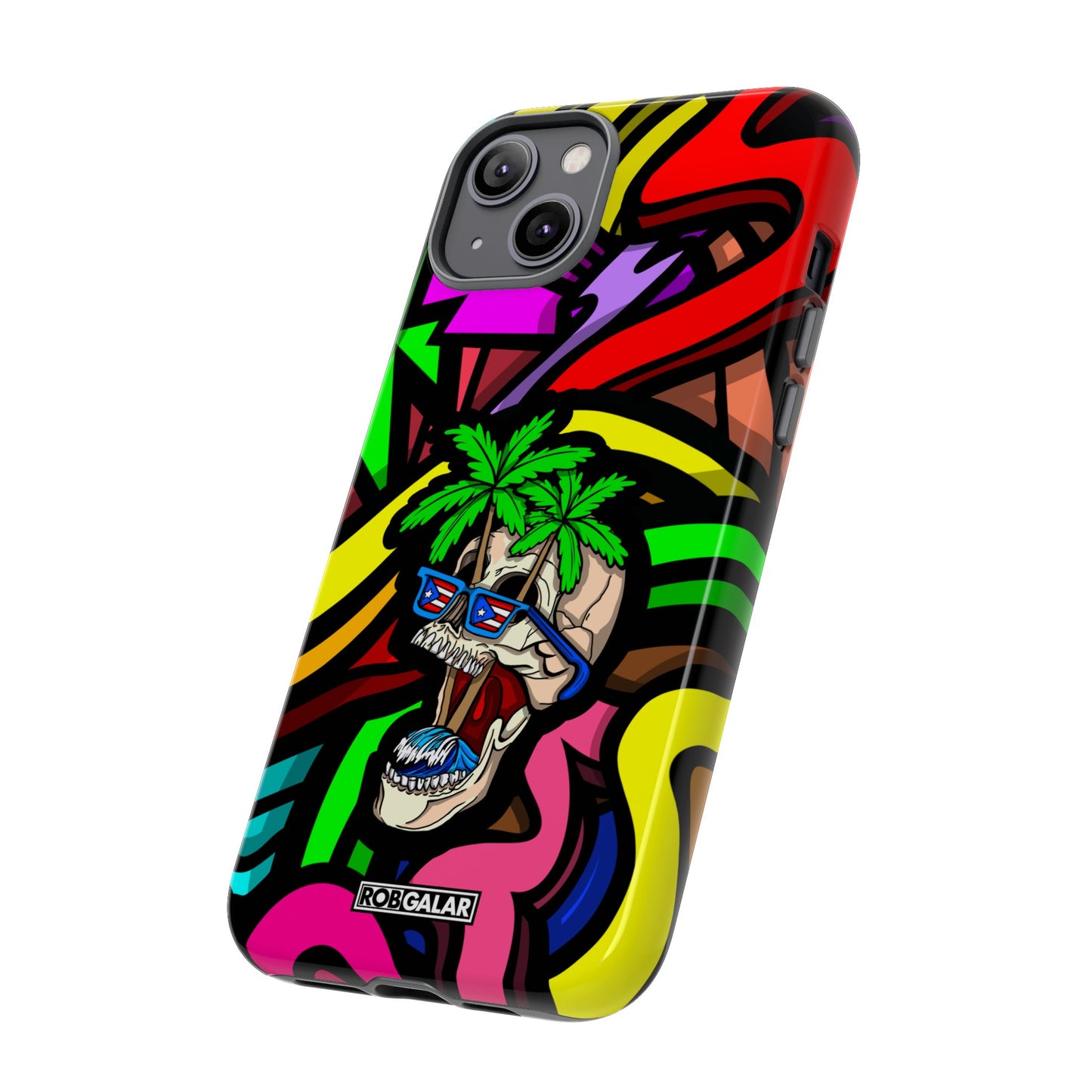 TROPI-SKELETON Phone Cases