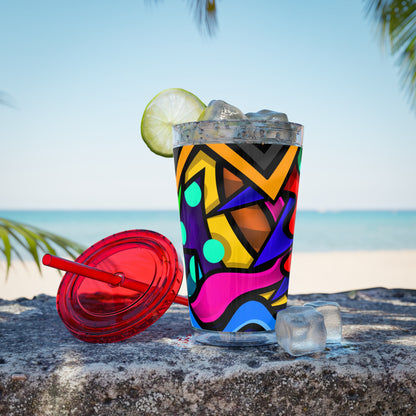 COLOR STYLUS SUNSPLASH Tumbler with Straw