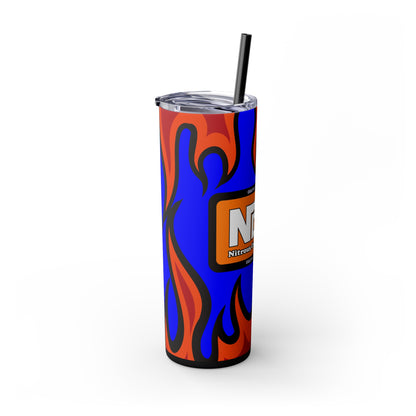 NOS FLAMES GRAFFUEL Vaso con Pajita 20oz