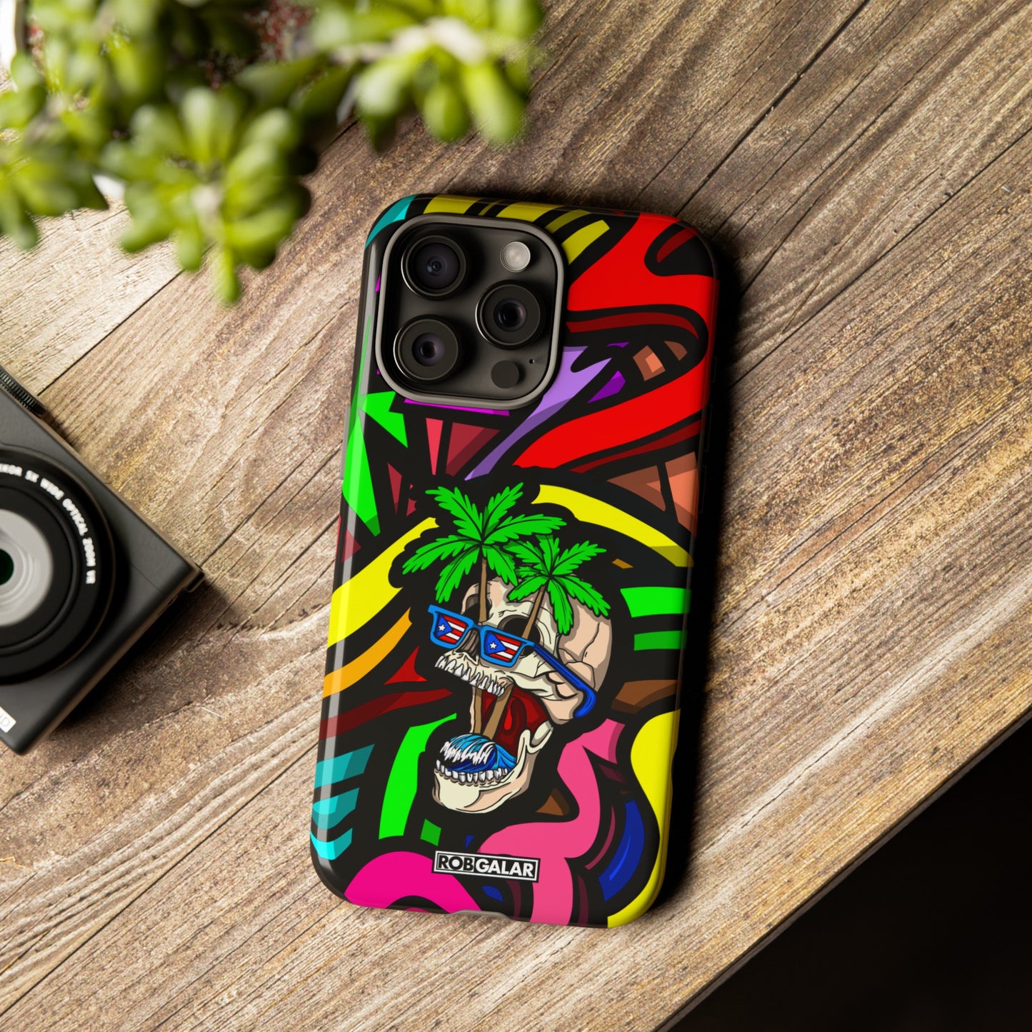 TROPI-SKELETON Phone Cases