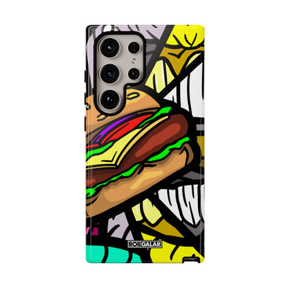 BITE MY BURGER Phone Cases