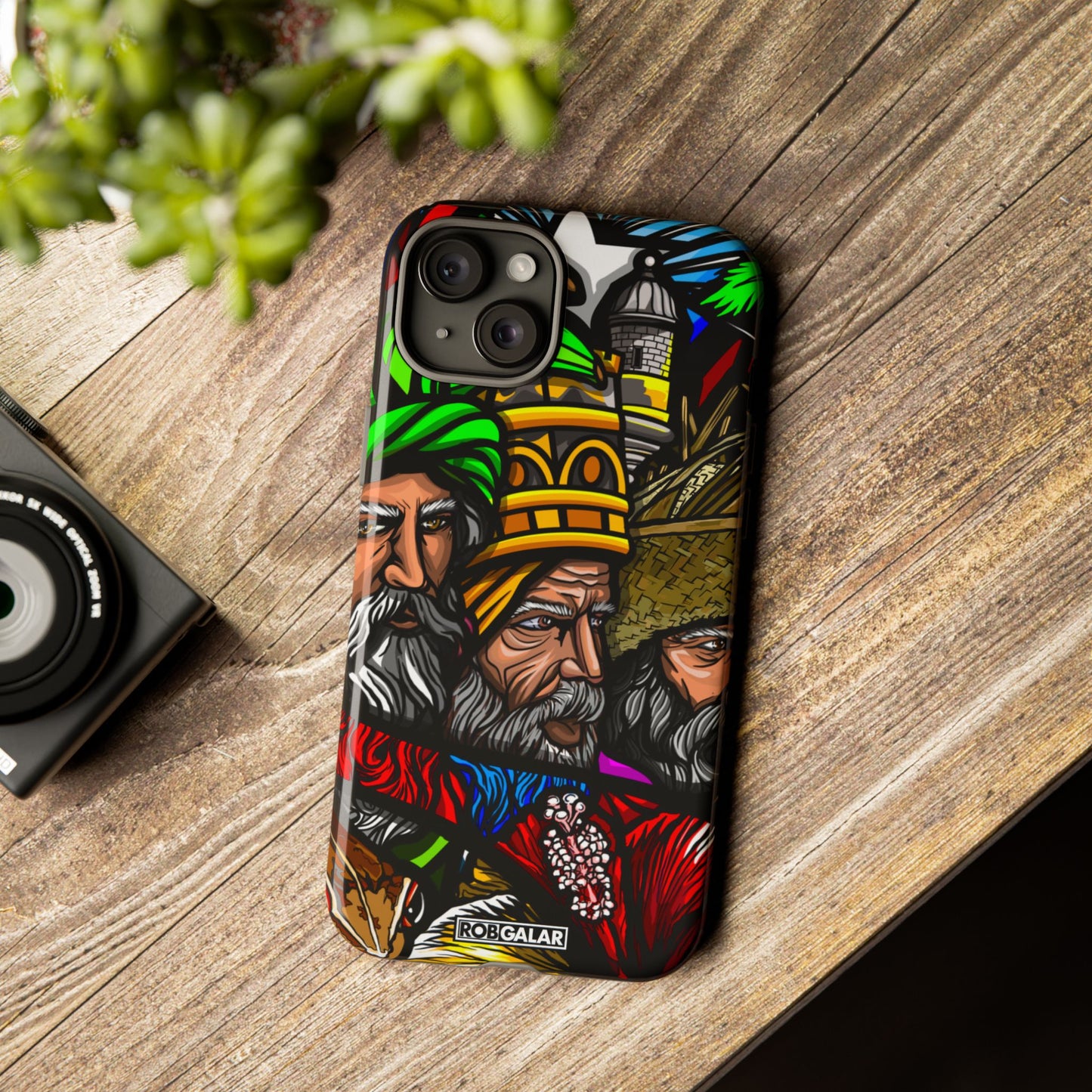 TRES SANTOS REYES Phone Cases