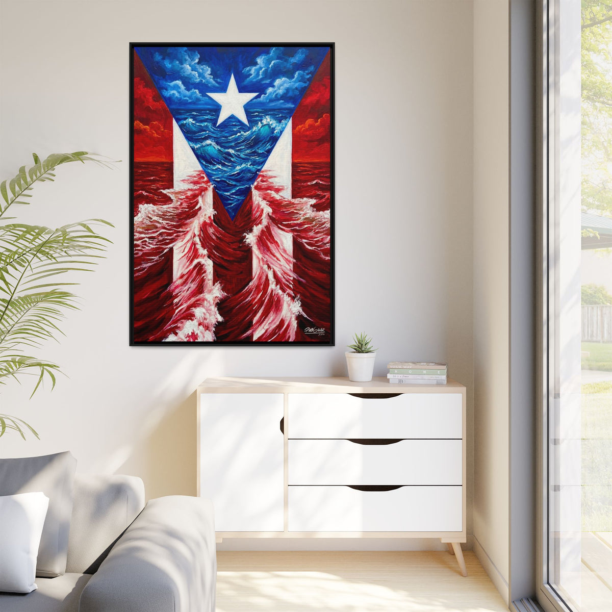 ESTÁ PICAO - LIMITED EDITION 1.O - Framed Canvas Art Print