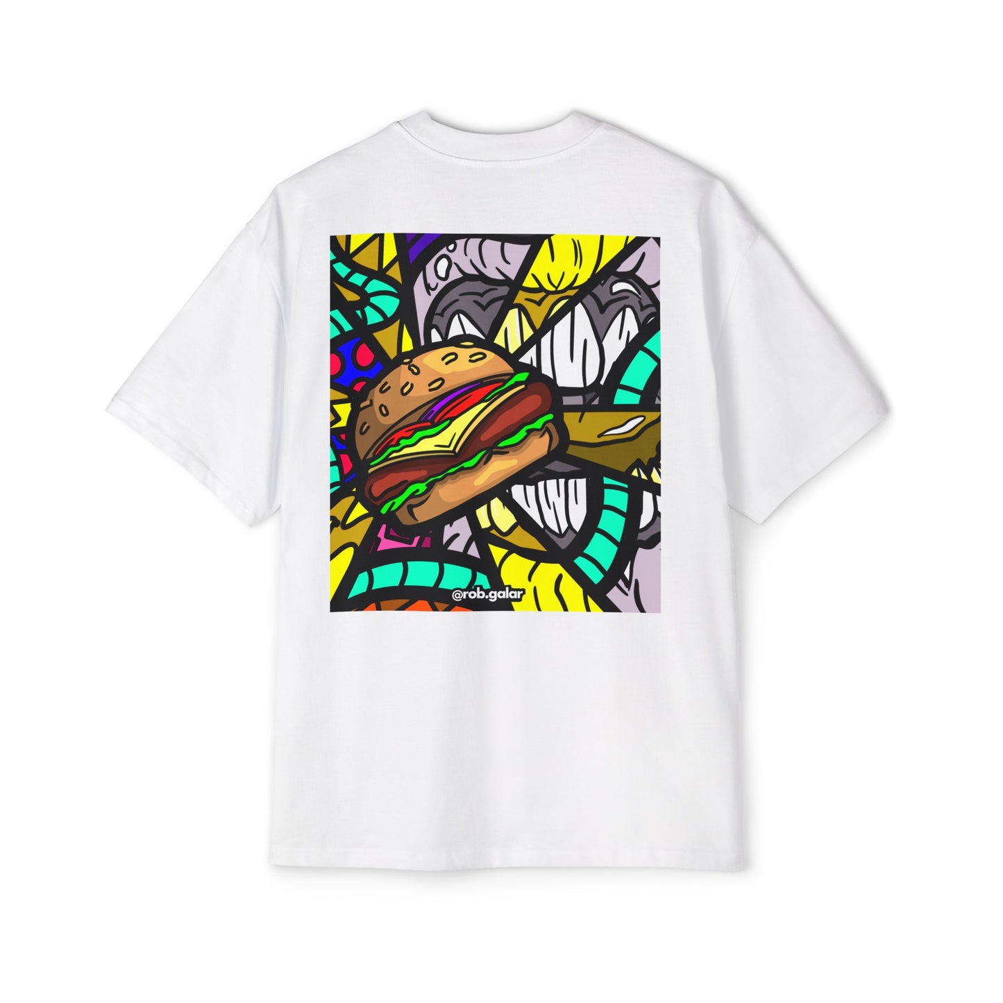 BITE MY BURGER Oversize Tee