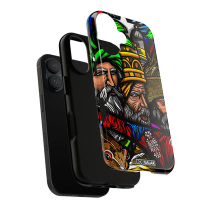 TRES SANTOS REYES Phone Cases