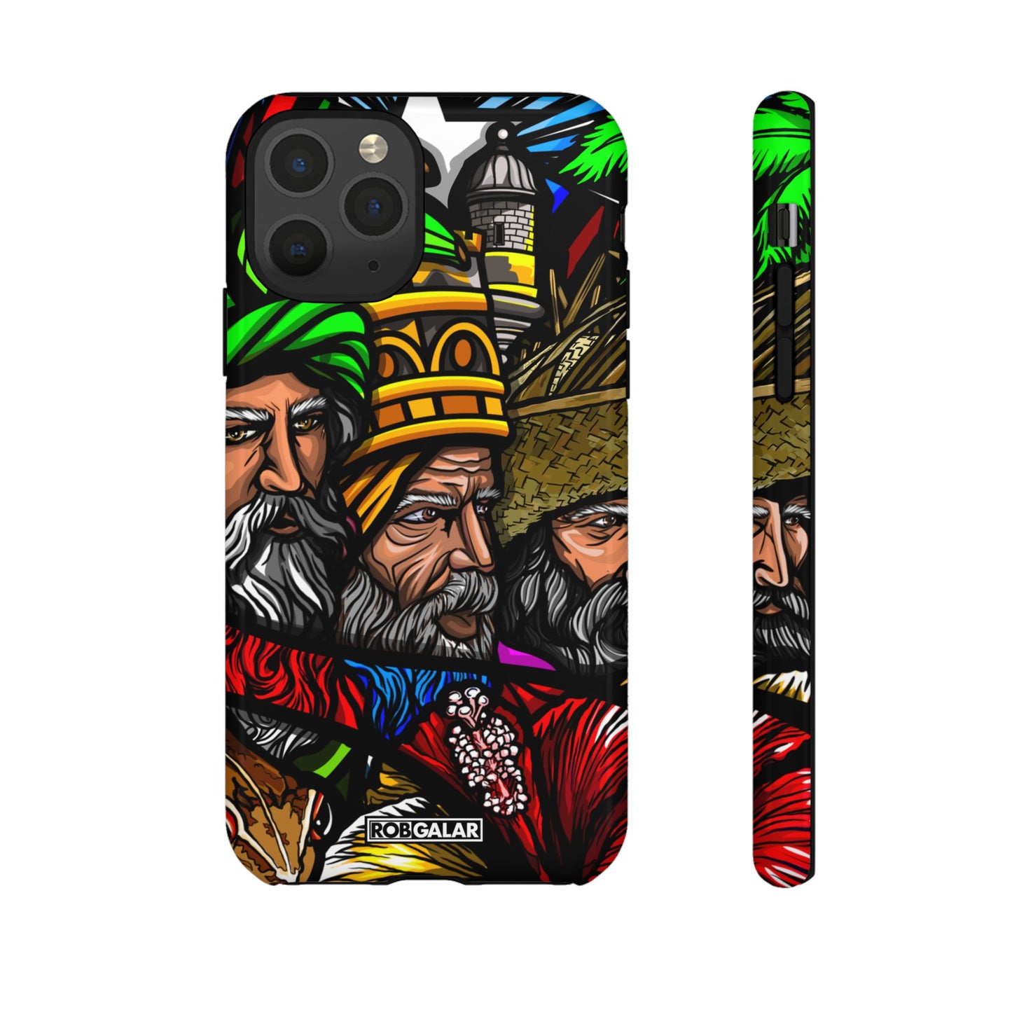 TRES SANTOS REYES Phone Cases