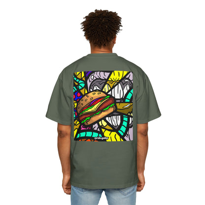 BITE MY BURGER Oversize Tee