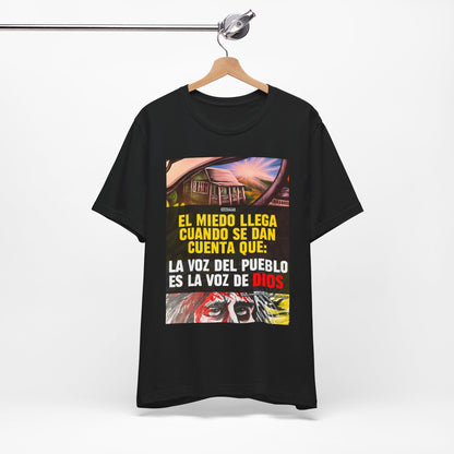 CON DIOS EL MIEDO ES REAL Shirt