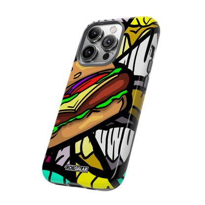 BITE MY BURGER Phone Cases