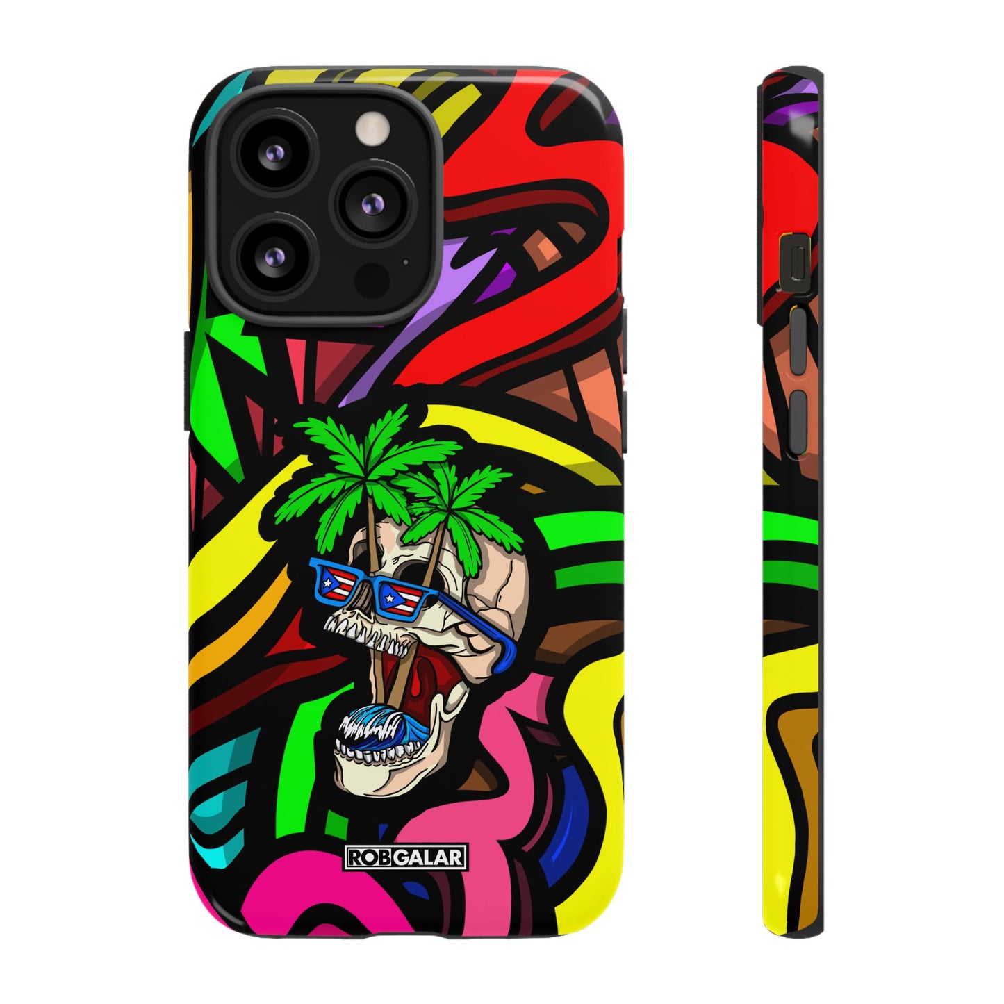 TROPI-SKELETON Phone Cases